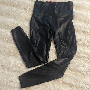 Spanx Faux Leather Leggings